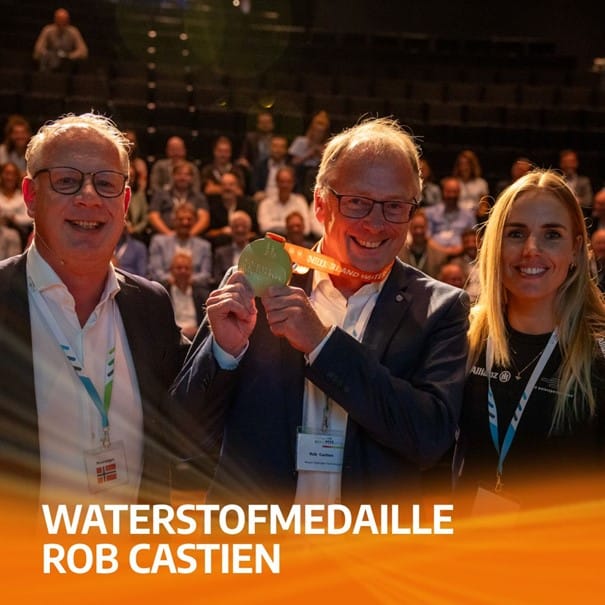 Missie H2 Waterstofmedaile Rob Castien